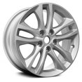 thumbnail image 2 of Aluminum Wheel Rim 17 inch Fits 2016-2018 Chevy Malibu OEM 5-114.3mm 10 Spokes, 2 of 4