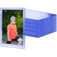 thumbnail image 1 of 100 Pack 3x4 Inch Top Loaders for Cards, Card Protectors Hard Plastic for Baseball Card Protectors, Hard Card Sleeves for Game Card, Trading Card, Sports Card, 1 of 5