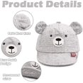 thumbnail image 4 of Gorra de pato para bebé LIUXGMXG, sombrero para el sol, gorro de oso, primavera, verano, 6 a 24 meses, 4 of 5