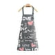 thumbnail image 1 of Delantales de cocina Ficarrico, delantal de chef suave ajustable con bolsillo, 1 of 5