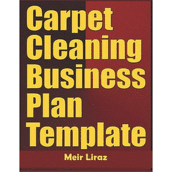 Carpet Cleaning Business Plan Template (Paperback)