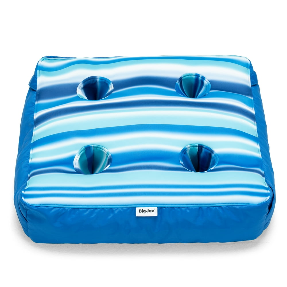 Big Joe Captain's Caddie Pool Float, Blurred Blue - Walmart.com - Walmart.com