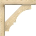thumbnail image 3 of Ekena Millwork 6"W x 32"D x 32"H Balboa Block Rough Sawn Bracket w/ Offset Brace, Douglas Fir, 3 of 25