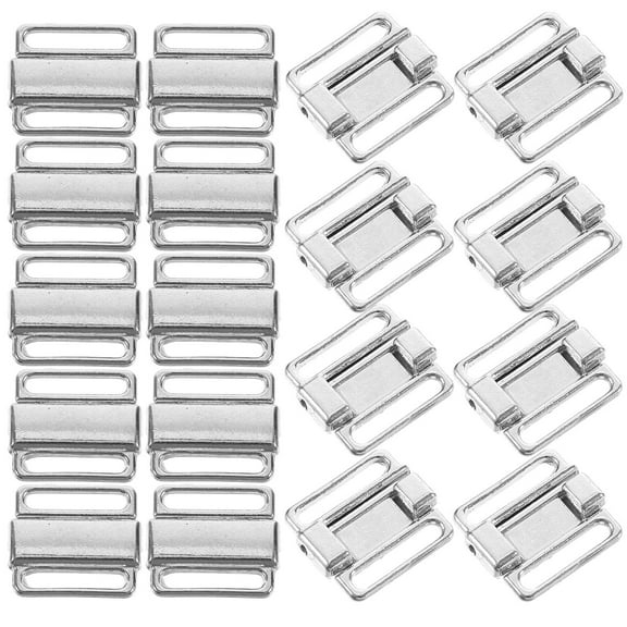 Raindrops  Clasp Hooks Strap Alloy Front Buckle Bra Clasps Clip