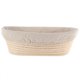 thumbnail image 1 of Cesta de ratán y revestimiento para levar masa de pan Banneton Brotform, forma ovalada, 1 of 7