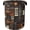 African Style Brown Orange, variant on Basketball Laundry Basket with Handles - Extra Large Foldable Hamper for Bathroom/Laundry/Bedroom/Dorm, Washable Fabric Storage Bin