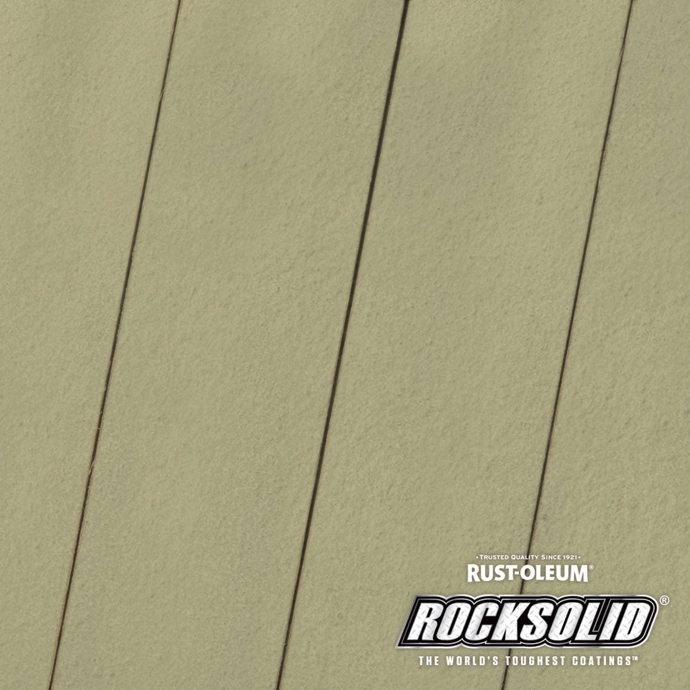 Putty, Rust-Oleum RockSolid 6X Exterior Wood Deck Coat-319653T, Gallon
