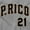 Sport Grey, variant on Puerto Rico Baseball Game Player 21 Sweatshirt for Men or Women Brisco Brands S