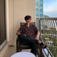 thumbnail image 4 of Camisas masculinas con estampado floral Camisa negra para hombre estampada estilo coreano Cosas baratas Cómodas Venta Novedades en moda 2024 Hombre, 4 of 4