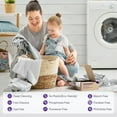 thumbnail image 2 of JJEAN-Lavender Laundry Detergent Sheets Travel Eco-friendly 300 Loads Clothes Washing Detergent Sheets Plastic-Free Washer Strips Liquidless Laundry Strips Tablet, 2 of 4