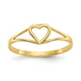 thumbnail image 1 of 14K Yellow Gold Madi K Heart Baby Ring, 1 of 2