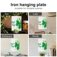 thumbnail image 4 of WERPE Novelty Sign St. Patricks Day Decor & Spring Easter Decoration 8*12in 8x12in, 4 of 7
