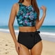thumbnail image 5 of Trajes de baño para mujer, conjunto de bikini para mujer, trajes de baño de dos piezas estampados, traje de baño, trajes de baño para mujer, trajes de baño para mujer, trajes de baño de moda de playa, 5 of 8
