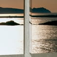 thumbnail image 5 of Tranquil View Setting Sun Triptych Brown Tones Set of 3, 5 of 5