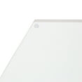 thumbnail image 5 of Kate and Laurel Lipton Hexagon Decorative Tray with Metal Handles, White/Silver 18x18, 5 of 9
