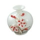 thumbnail image 5 of Jarrón de cerámica para flores, maceta, arreglo floral decorativo moderno pintado a mano Rojo, 5 of 9