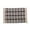 Black, variant on Fabric Placemats Cotton and Linen Wind Woven Placemats Tassel Heat Insulating Mats Holiday Decorative Two-color Splicing Western-style Placemats