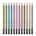 thumbnail image 2 of Kingart Pro, Metallic Colored Pencils, Set of 12 Unique Colors, All Ages, 2 of 8
