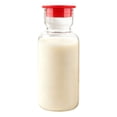 thumbnail image 2 of AuroraX High Borosilicate Glass Water Bottle Cold Drink Bottle with Lid Leak Proof BPA Free Wide Mouth Food Grade Bottle, 2 of 7