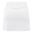 thumbnail image 4 of HomeGardon Back to School Skirts for Girls Girl Skort Fashion Solid Color Loose High Waist A-line Fake Two Piece Sports Pants Skirt Half Body Skirt, 4 of 6