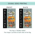 thumbnail image 2 of Agradecido Blessed Garden Bandera de doble cara, Otoño Acción de Gracias Calabazas Bienvenido Buffalo Plaid Yard Otoño Vacaciones Granja 12.0 x 18.0 in, 2 of 5