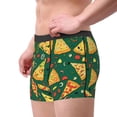 thumbnail image 2 of Balery Pizza Calzoncillos bóxer para hombre, ropa interior de algodón suave y transpirable con cinturilla de nailon-XX-Large, 2 of 5