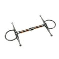 kesoto Horse Bit Horse Mouth Snaffle H Shape Horse Bit Full Cheek Bit