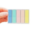 thumbnail image 4 of WLOELOEW Autocollants d'Étiquettes Transparents Bande Fluorescente Marqueurs de Page Autocollants Ensemble C pour l'Organisation des Études des Étudiants 100 Feuilles Plastique C, 4 of 7