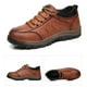 thumbnail image 2 of FLhrweasw Zapatos Engrosamiento Casuales para Hombres Cuero Ligero para Otoño Invierno (41 Light Brow, 2 of 9