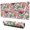 Pioneer Flower Floral-3, variant on Long Mouse Pads for Desk,Pioneer Flower Floral Print Pattern Desk Mats on Top Of Desks, Desk Mouse Pad Extra Large with 3mm Non-Slip Base and Stitched Edge for Gaming,Office,Work,Home 31.5"x11.8"
