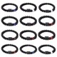 thumbnail image 1 of 12 Piezas Pulsera de Constelación Pulsera de Cuentas Negras de 8 mm para Hombres Mujeres Signo de Estrella Constelación Amistad Oración Bendición Pulsera Joyería Regalos, 1 of 6