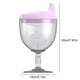 thumbnail image 4 of Baby Goblet No Spill Baby Sippy Cup Copa Vino para Baby Kid Party (Púrpura), 4 of 9