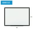 thumbnail image 2 of MasterVision Maya Melamine Black Framed Dry-Erase Board, 36" X 48", 2 of 12