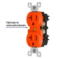 thumbnail image 3 of Kit de 5 Contactos Dúplex con Tierra Aislada 20A 125V | Incluye Tapa y Caja para Empotrar | Uso Residencial o Comercial, 3 of 9
