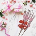 thumbnail image 5 of TIELUTT Haut de la Saint-Valentin Baies Rouges Scintillantes en Forme de Cœur Suggéré DIY pour Mariage Île de Mariage Promenade Arrangements Floraux d'Hiver Guirlande de Jasmin d'Hiver Fleurs de Maman, 5 of 5