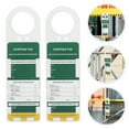 thumbnail image 5 of 1 Set Ladder Step Tags Equipment Safety Scaffold Inspection Tags Weatherproof Inspection Scaffolding Status Tags for Industrial Machinery Supplies, 5 of 5