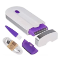 thumbnail image 1 of Afeitadora para Mujeres, Herramienta de Depilación Automática para Rostro, Piernas, Bikini, Labios, Recargable por USB., 1 of 5