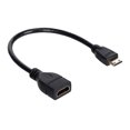 thumbnail image 3 of Mini HD to HD Cable Mini HD Male to HD Female Adapter Cable HD 1080P Resolution for Camera Laptop Tablet Projector TV Monitor, 3 of 7