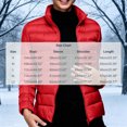 thumbnail image 3 of Purcolt Womens Cropped Puffer Jacket - Quilted Packable Lightweight Winter Coat - Stand Collar Long Sleeve Full Zip Windproof Insulated Snow Coats, 3 of 8