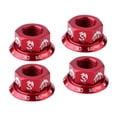 thumbnail image 1 of Tuercas Tornillos 4 Pcs Aleación de Aluminio M10 4 Rojo shamjiam Tuercas de Bicicleta, 1 of 9