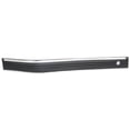thumbnail image 3 of Garage-Pro Front Bumper Impact Strip Driver and Passenger Side Compatible With 1992-1999 GMC C1500 Suburban C2500 Suburban - For 2-Piece Type, Black With Chrome Strip, 3 of 8