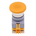 thumbnail image 2 of LOVIVER 4X 22mm Emergency Stop Mushroom Head Push Button Box Reset Waterproof Yellow, 2 of 7