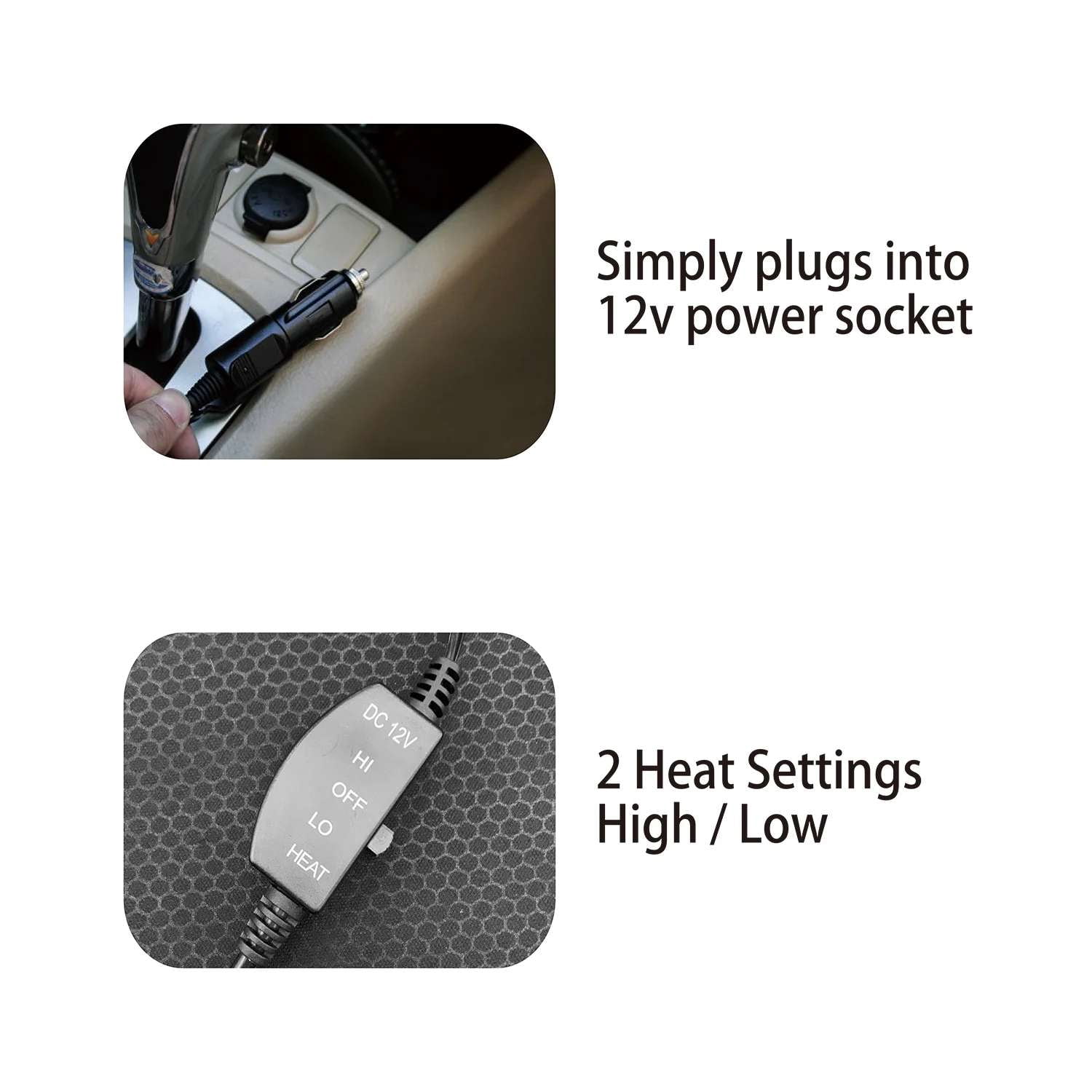 12V Heated Seat Cushion