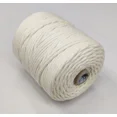 thumbnail image 1 of 3 PlyTwisted Macrame Cotton Cord Off White Dori Roll Packaging Thread 4mm Macram, 1 of 3