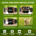 thumbnail image 4 of CICPAP GPS Wireless Dog Fence – Electric Dog Fence Collar with 3 Warning Modes, Up to 3000ft Range, IPX7 Waterproof Collar, Pet Containment System for Outdoor Use, Fits Dogs 15–110 lbs, 4 of 8