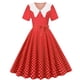 thumbnail image 2 of Moda verano mujer patchwork manga corta casual noche fiesta vestido de fiesta Fridja  bnh2327, 2 of 8