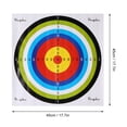 thumbnail image 4 of Amdohai 10psc/20pcs Paper Target Archery Arrow Target Paper Practice Paintball Training Paper Sheet 45x45cm, 4 of 7