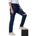 thumbnail image 3 of CPNG Teenagers Boys Convertible Multi Pocket Cargo Pants Kids Breathable Casual Trendy Versatile Pants Suitable for All Seasons(Navy,9-10 Years), 3 of 3