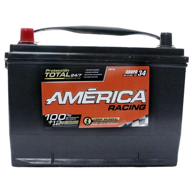 America Am-34-600 12V 600 A Bci Para Uso Automotriz