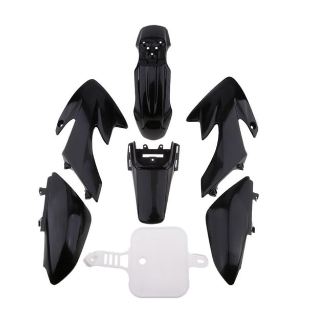 de Guardabarros de Plástico para para CRF50 50CC 120CC 125CC Negro Cola Kit de carenado de la motocicleta